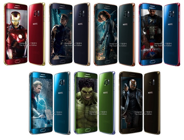 El Galaxy S6 tendrá edición especial Iron Man, Capitan America, etc