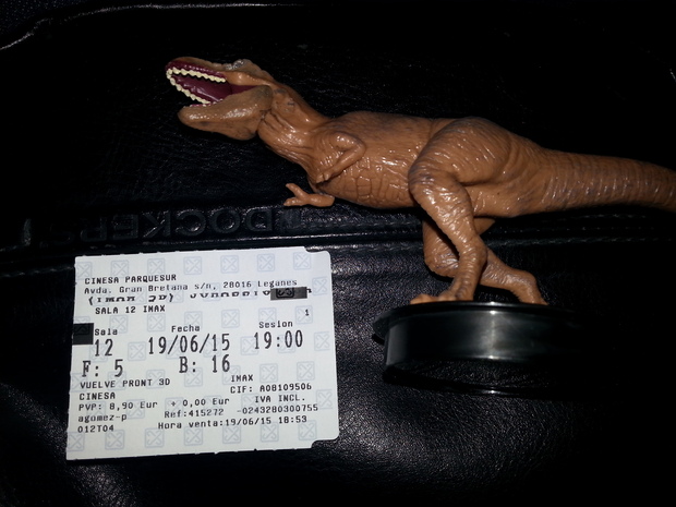 Jurassic World: Mi entrada del quinto visionado (El tercero en Imax 3D)