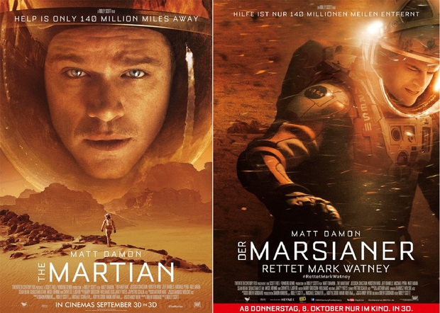 The Martian: 2 nuevos posters