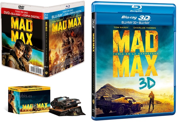 Esta semana el Mundo se volvera loco con el lanzamiento de Mad Max Fury Road en Blu Ray, que gran semana que gran semana: ¿Que edición comprareis?