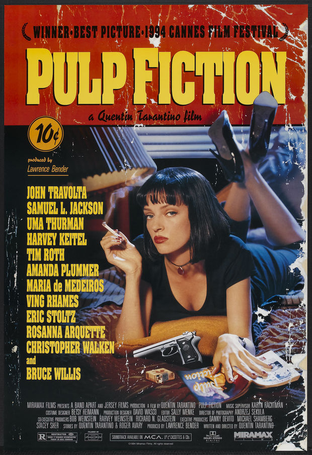 El debate del Martes: Pulp Fiction ¿Que tal película os pareció? ¿Que opináis sobre ella? ¿Os gusto? ¿Que nota le dais?