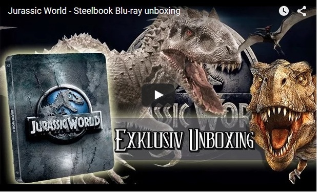 Jurassic World Steelbook Unboxing