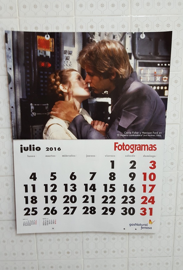 Star Wars Calendario: Mes Julio 2016