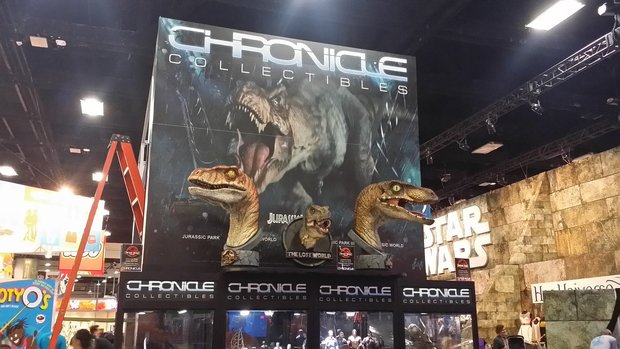 Panel de Jurassic World en la Comic Con