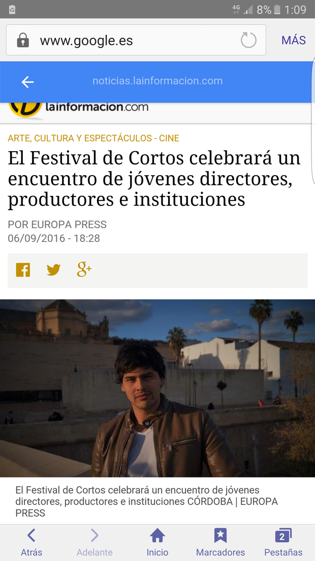 El Festival de Cortos celebrará un encuentro de jóvenes directores, productores e instituciones