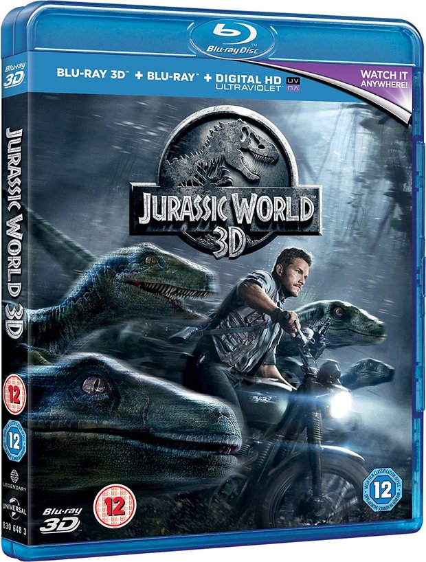 Oferta: Jurassic World 3D [Edizione: Regno Unito] [Reino Unido] [Blu-ray] a 7.32 euros