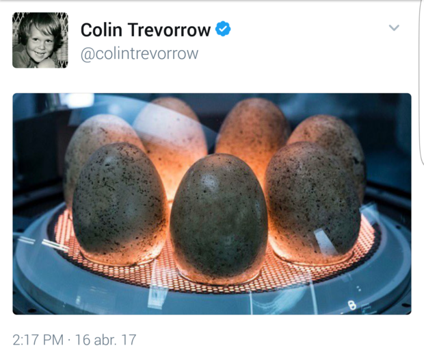 Jurassic World 2: Colin Trevorrrow pública esta foto en Twitter