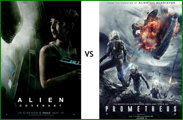 Debate: Alien Covenant Vs Prometheus ¿Cual te pareció mejor película y por que?