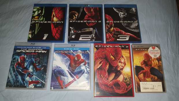 Spider-Man: Mi colección a fecha 30-07-2017
