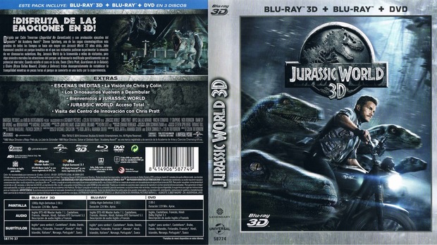 Jurassic World 3D en oferta en amazon a solo 9,74 euros