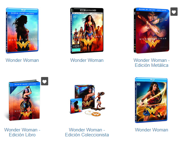 ¿Que edición vais a comprar finalmente de Wonder Woman?