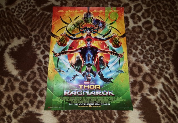 Poster de regalo de Cinesa de Thor Ragnarok