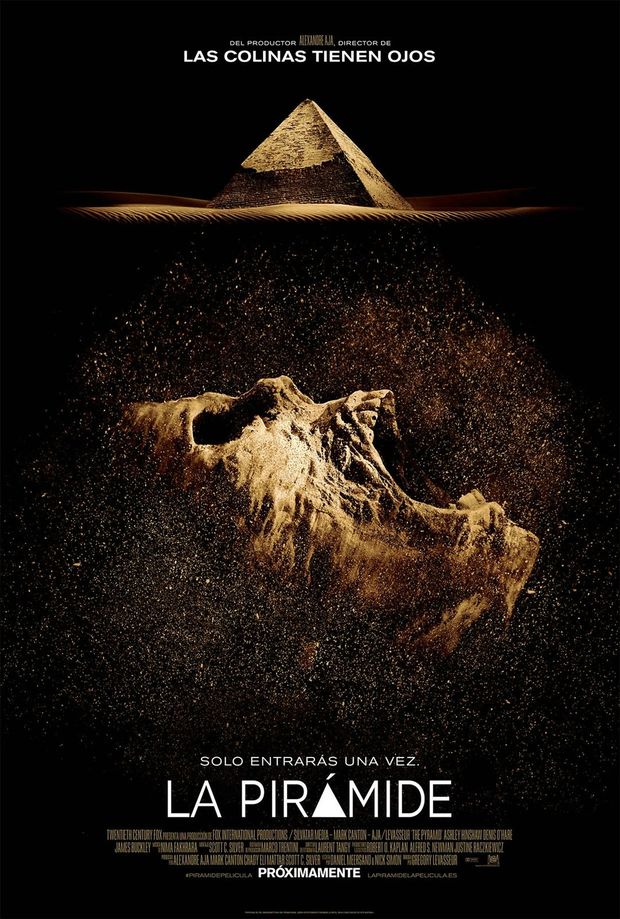 La Piramide: Este sábado se estrena en Cuatro a las 00:30. (Pelicula que no se editó en España ni en DVD ni Blu Ray pero que si se estrenó en cines)