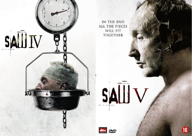Saw IV y Saw V en Blu Ray
