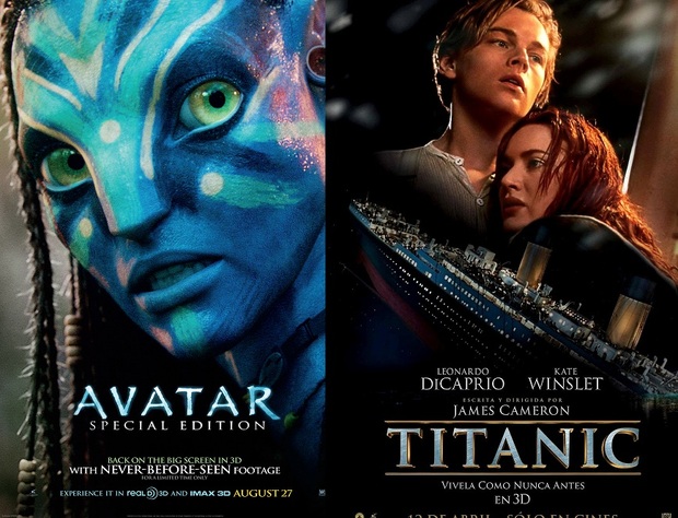 Titanic y Avatar hoy en Tele 5. ¿Cuál os parece mejor película?
