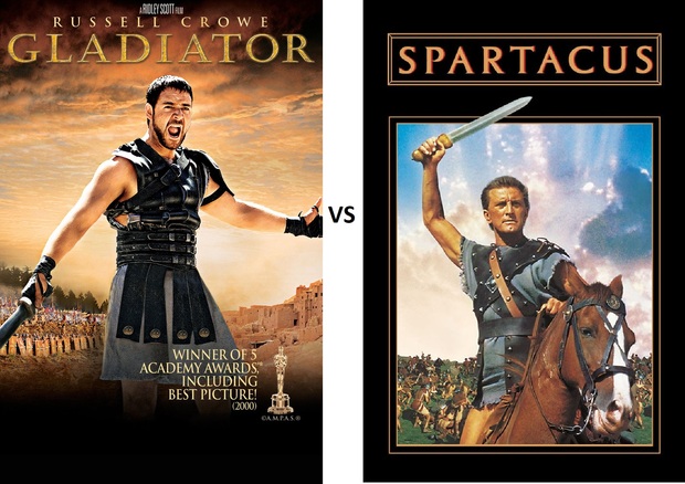 Duelo de Gladiadores: Gladiator Vs Espartaco ¿Cual te gusta mas de las dos?