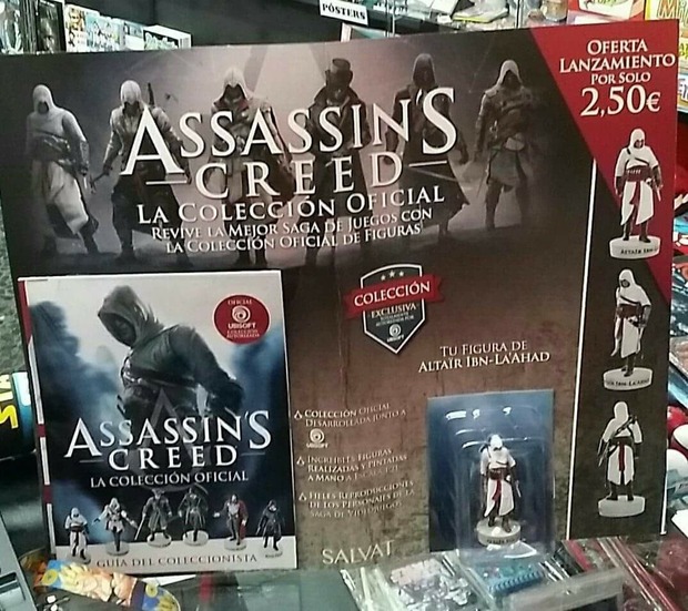 Colección de figuras de Assassin’s Creed de la mano de Salvat