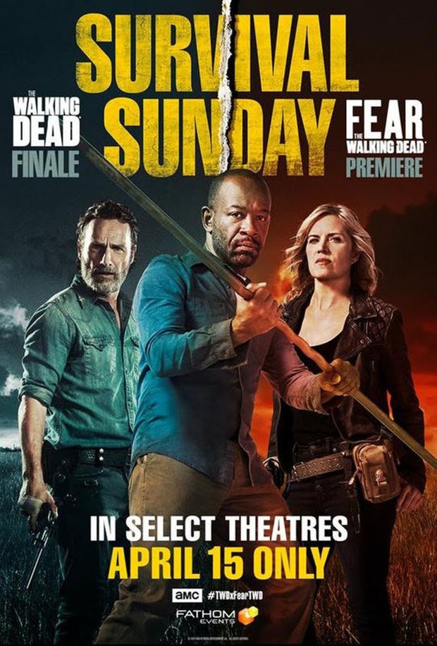 AMC hace oficial que el final de la temporada 8 de ‘The Walking Dead’ es “demasiado grande” y, por lo tanto, será estrenado en cines. 