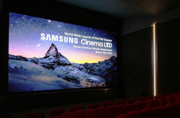 Samsung quiere 'jubilar' el proyector de las salas de cine con su nueva pantalla gigante en 4K