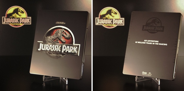 Así son los nuevos Steelbooks individuales de la saga Jurassic Park