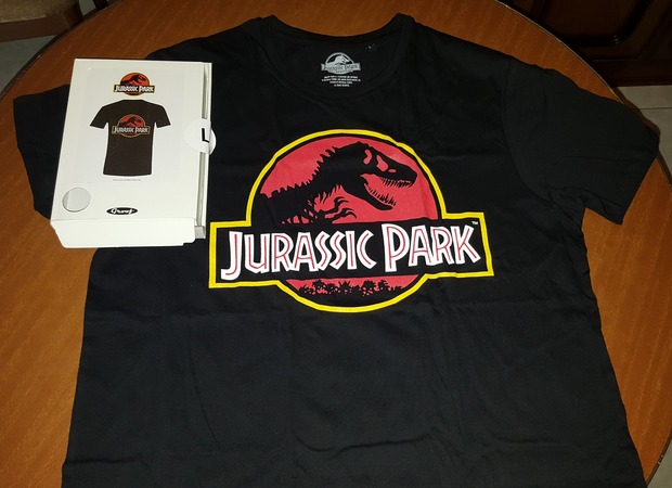 Camiseta Jurassic Park 25 Aniversario: Mi Compra 30-05-2018