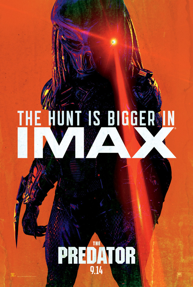 The Predator. Poster y trailer Imax