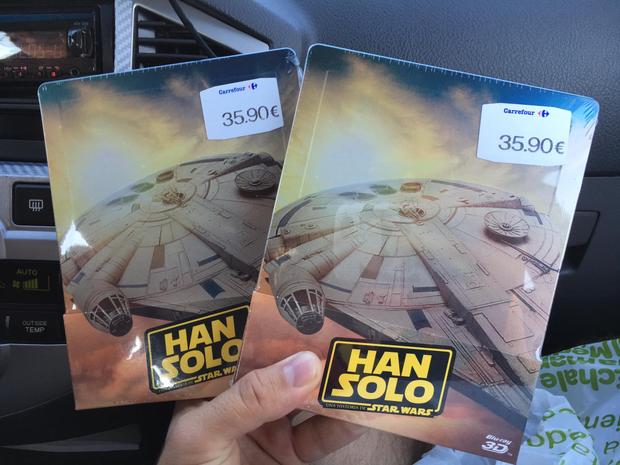 Albertronik y yo ya tenemos a Han Solo Una historia de Star Wars ¡Gracias por conseguirla!