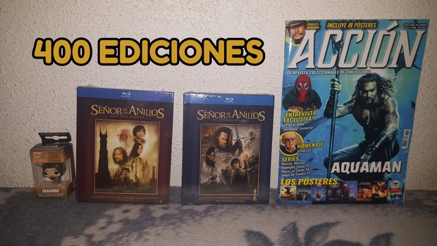 ¡Y con Las Dos Torres y El Retorno del Rey en Digibook llegó a las 400 Ediciones!: Compra 20-12-2018
