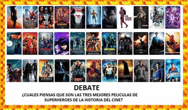 Debate: ¿Cuales son las tres mejores películas de superheroes de la historia del cine?