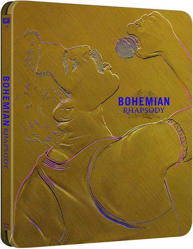 Diseño final del steelbook Español de Bohemian Rhapsody
