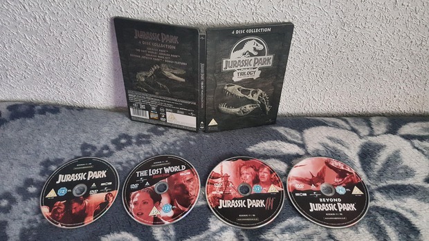 Recordando grandes ediciones: Jurassic Park Trilogy Film Collection en DVD
