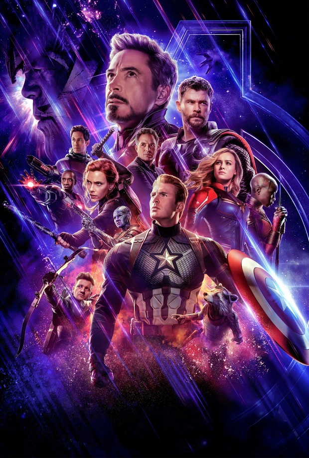 Avengers End Game: Poster a gran resolución (6752 x 10000 pixeles, 48.6 MB ) para descargar