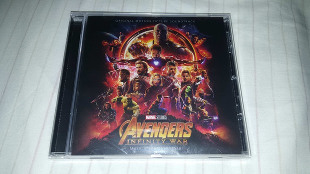 Avengers Infinity War BSO. Regalazo del amigo Albertronik