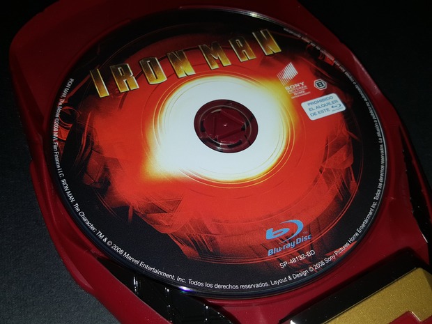 Iron Man - Edición Coleccionista (Máscara) Blu-ray (Foto 11 de 13)