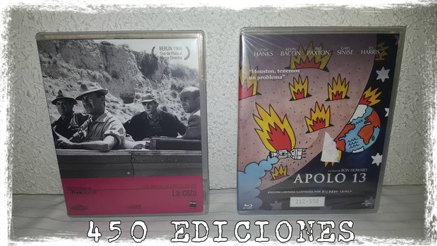 ¡Alcanzando las 450 ediciones en Blu-Ray con La Caza y Apolo 13!: Mi Compra 05-10-2019