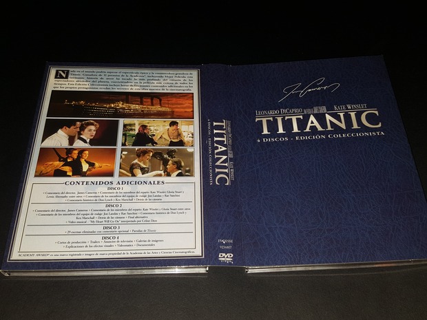Titanic: Edición Coleccionista 4 Discos en DVD (Foto 8 de 14)
