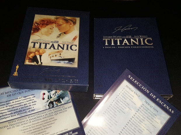 Titanic: Edición Coleccionista 4 Discos en DVD (Foto 14 de 14)