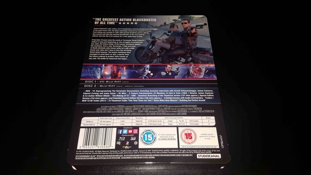Terminator 2 El Juicio Final. Edición Blu-Ray 3D Exclusiva de Zavvi. (Foto 2 de 15)