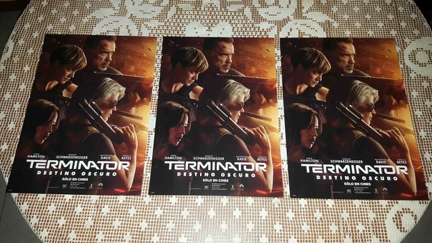 Terminator Destino Oscuro: Posters de regalo en Cinesa.
