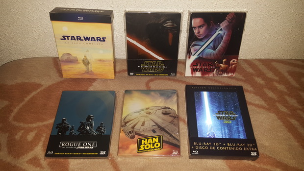 Star Wars: Mi Colección de la saga en Blu-Ray
