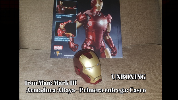 Iron Man: Mark III - Unboxing Armadura Altaya - Primera Entrega: Casco