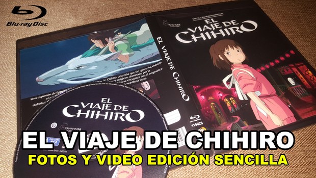 Fotos y Vídeo de "El Viaje de Chihiro" - Edición Sencilla en Blu-Ray