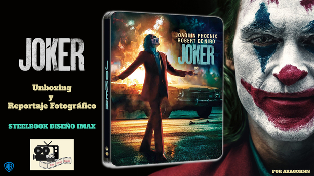 "Joker": Unboxing y Reportaje de la edición Steelbook con diseño Imax