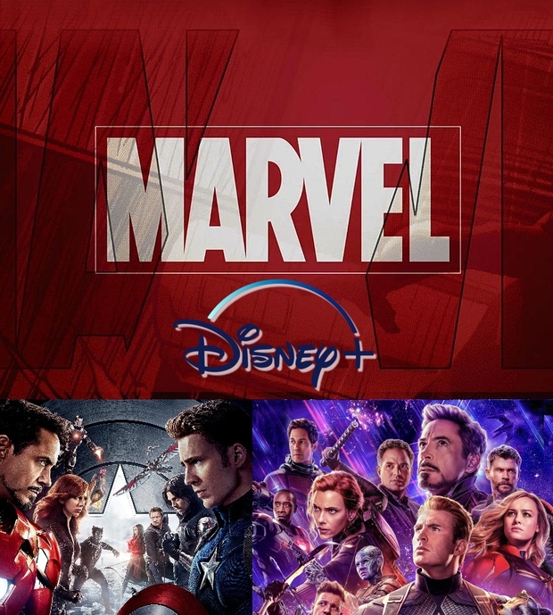 Disney +. Contenidos de Marvel. Reportaje con la películas, series y documentales.
