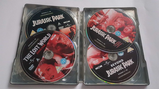 Fotos de " Jurassic Park Trilogy Film Collection en DVD" (10 de 13)