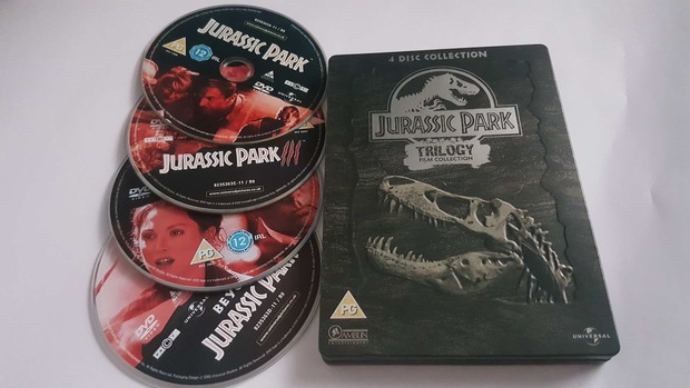 Fotos y Vídeo de " Jurassic Park Trilogy Film Collection en DVD" 