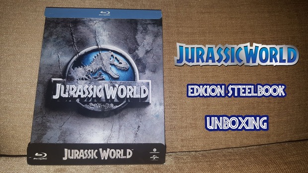 Jurassic World - Edición Steelbook Blu-Ray - Unboxing