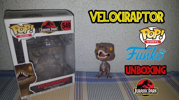 Velociraptor - Unboxing de la Figura Funko Pop de Jurassic Park