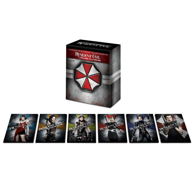 Resident Evil - 4K Ultra HD Collection (Includes 2D Blu-ray) por 137.99 euros en Zavi