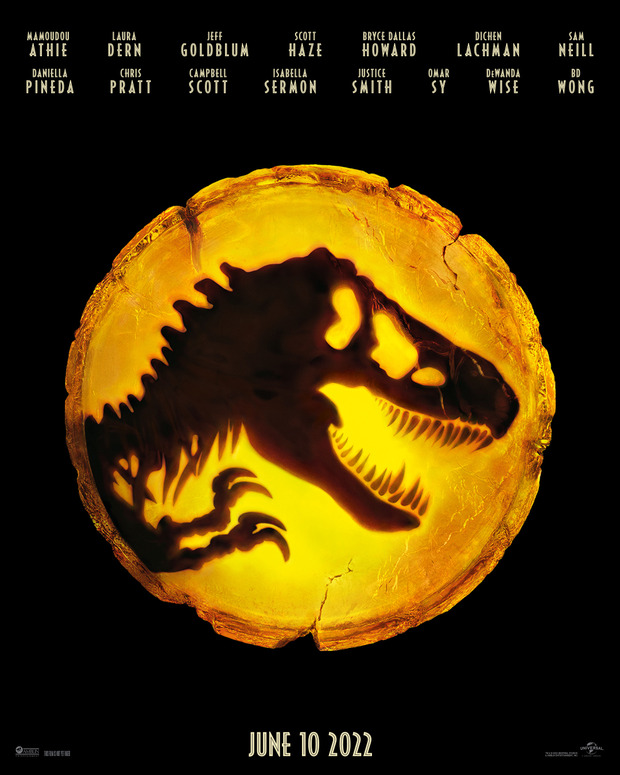 Jurassic World Dominion retrasada al 10 de Junio de 2022